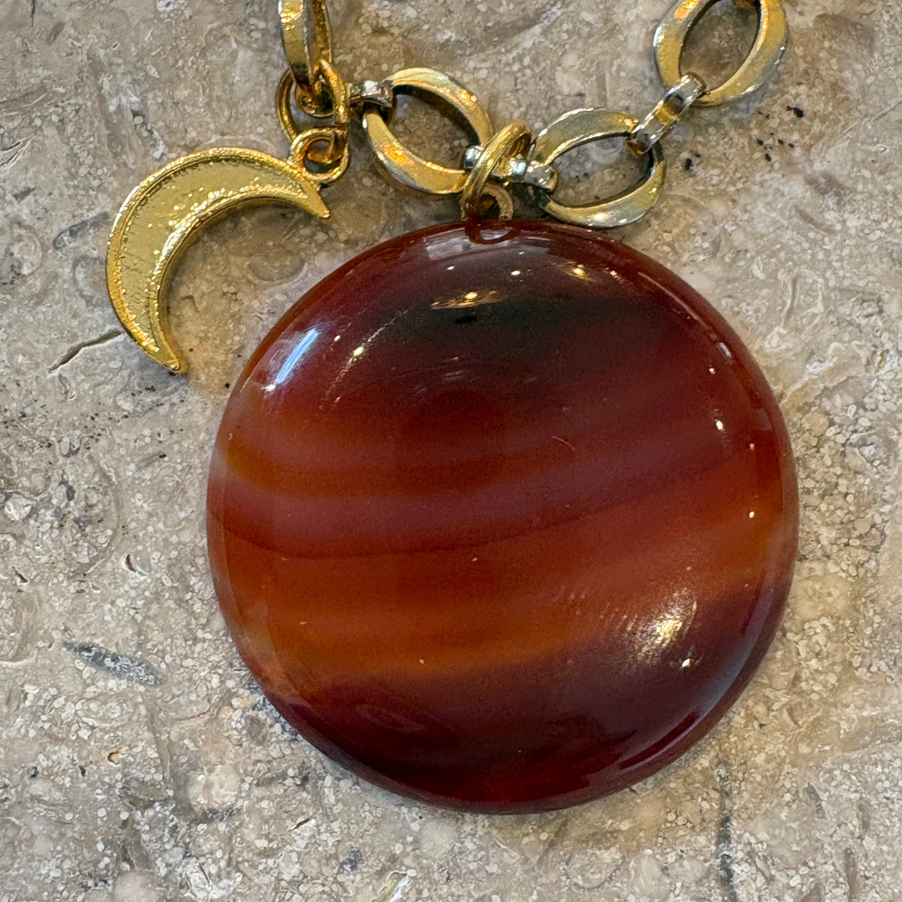 The Solar Eclipse Necklace